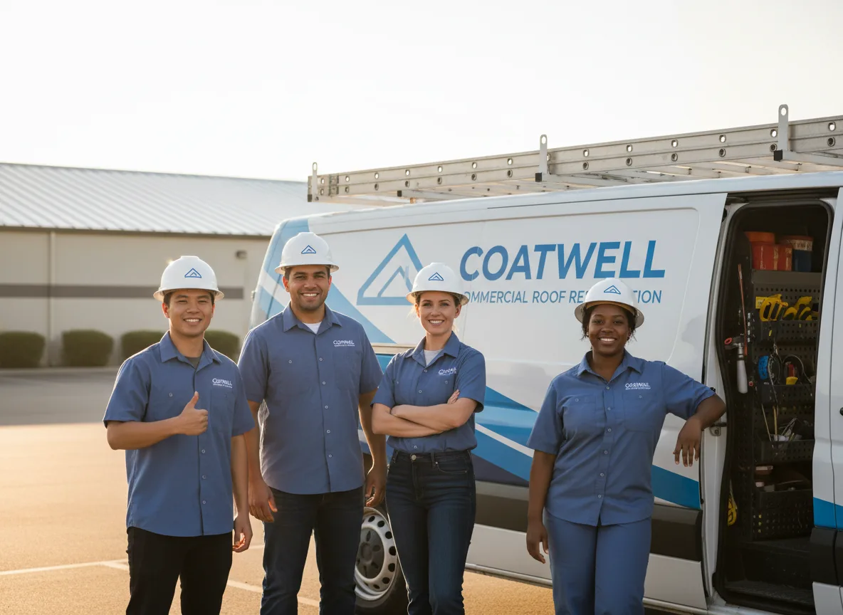Commercial roof coating company in Mendota, IL